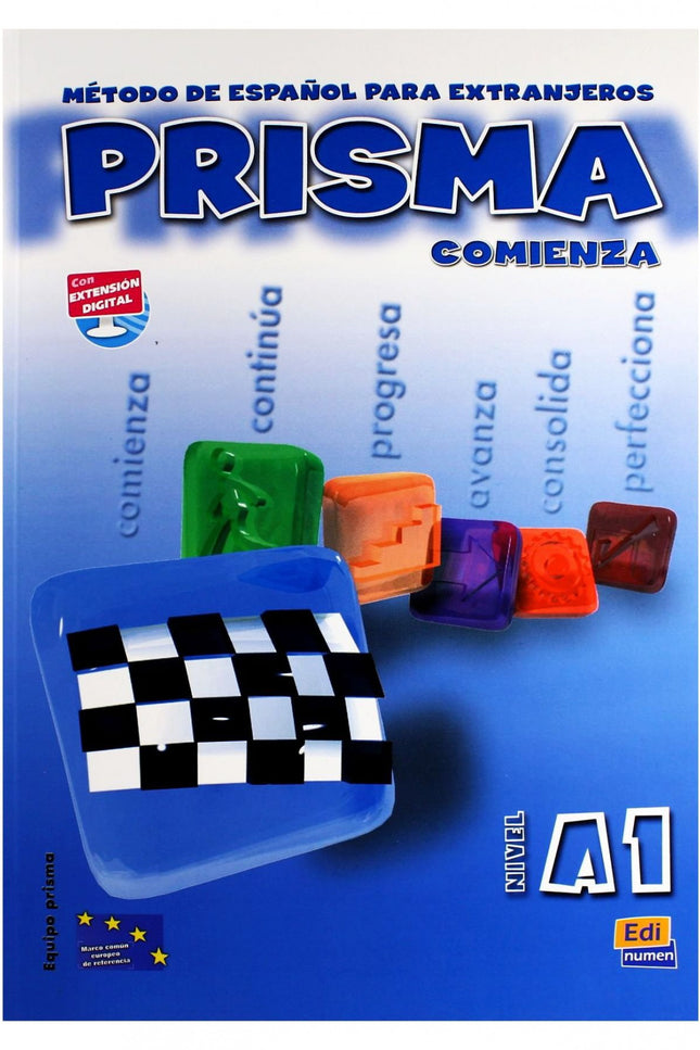 Libro Prisma, Método De Español Para Extranjeros, Nivel A1, Comienza: .