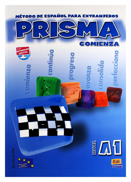 Libro Prisma, Método De Español Para Extranjeros, Nivel A1, Comienza: .
