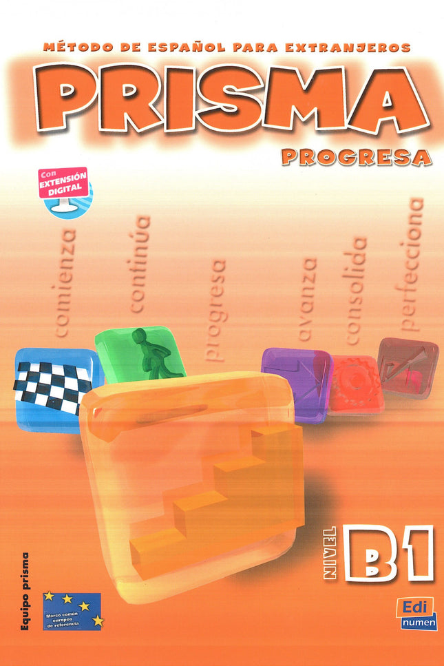 Libro Prisma, Método De Español Para Extranjeros, Nivel B1, Progresa: .