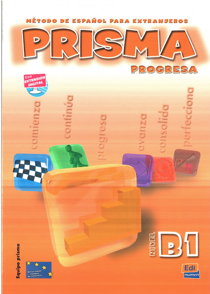 Libro Prisma, Método De Español Para Extranjeros, Nivel B1, Progresa: .