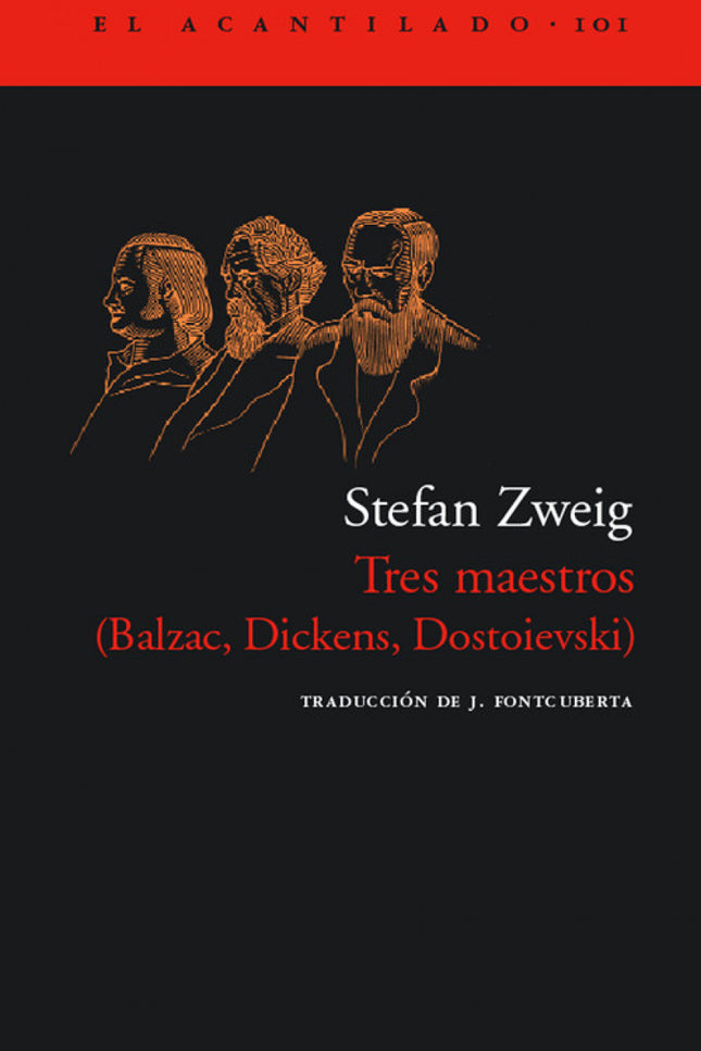 Libro Tres Maestros: 'No es por casualidad que reúno en un solo libro estos tres ensayos sobre Balzac, Dickens y Dostoie