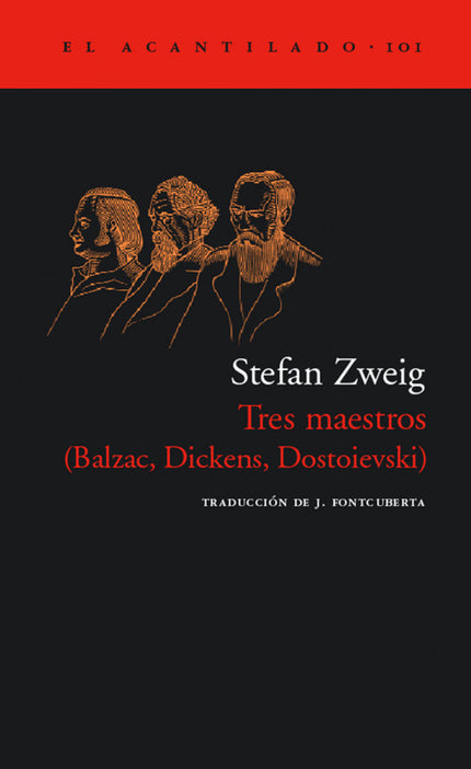 Libro Tres Maestros: 'No es por casualidad que reúno en un solo libro estos tres ensayos sobre Balzac, Dickens y Dostoie
