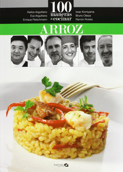 Libro 100 Maneras De Cocinar Arroz: Todas las recetas con código QR para acceder al video.