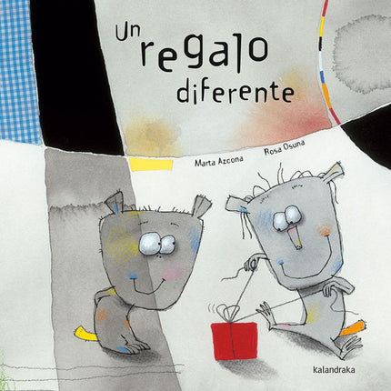 Libro Un Regalo Diferente: Tristán obsequia a su amigo Marcel con un trozo de tela sobrante de unas cortinas. Marcel hab