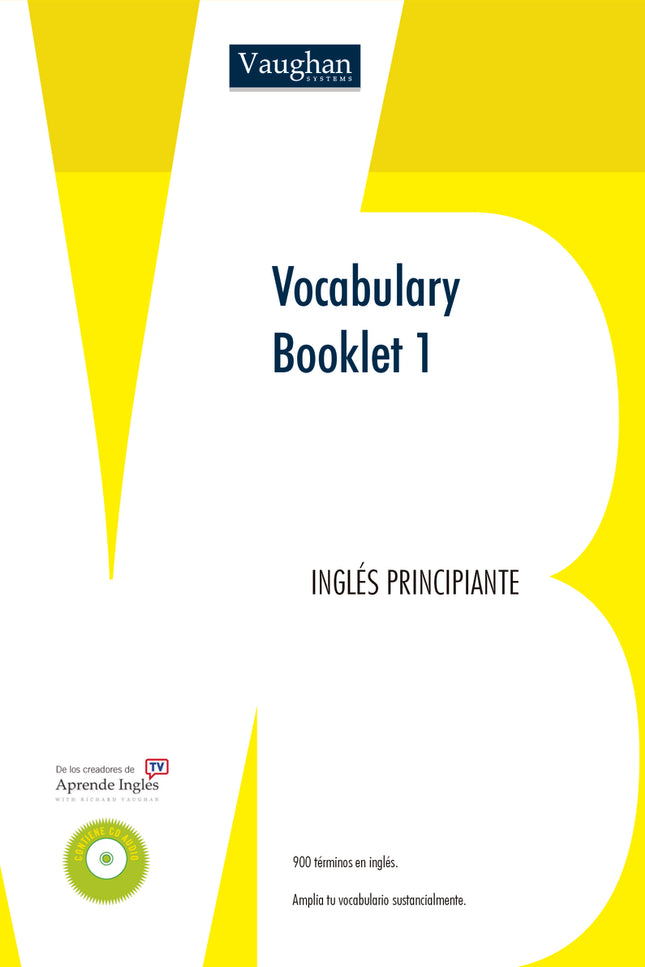 Vocabulary Booklet 1