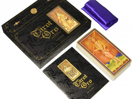 Libro El Tarot De Oro: El Tarot de Oro o Tarot Visconti-Sforza sobresale por ser la más completa de las barajas antiguas
