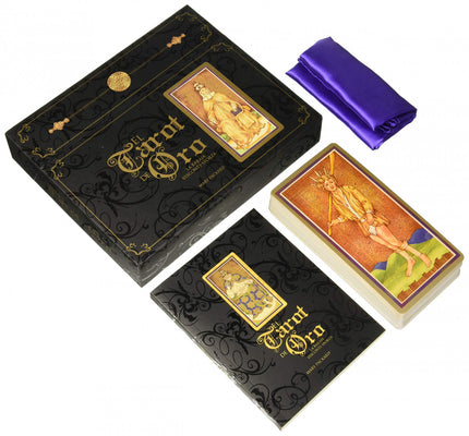 Libro El Tarot De Oro: El Tarot de Oro o Tarot Visconti-Sforza sobresale por ser la más completa de las barajas antiguas