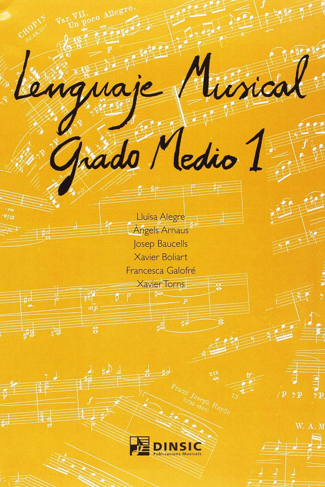 Libro Lenguaje Musical Grado Medio 1: Ritmo: repaso división ternaria-binaria - figuras específicas;cambios de compás (simple-simple;compuesto-compuesto;simple-compuesto);dosillo;acentos asimétricos (hemiolías, etc.). / com-pás:6/8, 9/8, 12/8, 2/2, 3/2, 4/2, 2/8, 3/8 y 4/8.