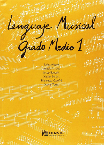 Libro Lenguaje Musical Grado Medio 1: Ritmo: repaso división ternaria-binaria - figuras específicas;cambios de compás (simple-simple;compuesto-compuesto;simple-compuesto);dosillo;acentos asimétricos (hemiolías, etc.). / com-pás:6/8, 9/8, 12/8, 2/2, 3/2, 4/2, 2/8, 3/8 y 4/8.