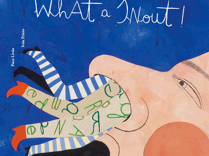 Libro What A Snout!: Three sisters inherit a bowl and a spoon. When they stir the bowl up with the spoon three magical objects appear.