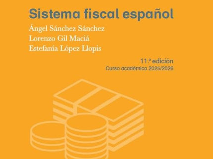 SISTEMA FISCAL ESPAÑOL - Ángel Sánchez Sánchez - Tapa blanda