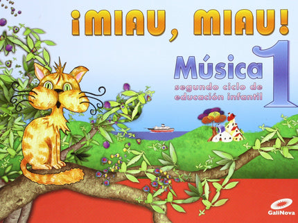 Libro Miau Miau 3 Años (musica Español): .