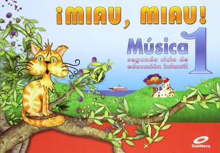 Libro Miau Miau 3 Años (musica Español): .