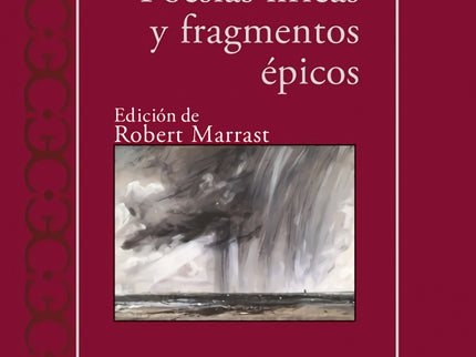 Poesías Líricas Y Fragmentos épicos
