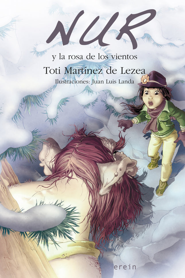 Libro Nur Y La Rosa De Los Vientos: Nur recibe un regalo sorpresa. Su aitite le ha construido una casita en la selva, en