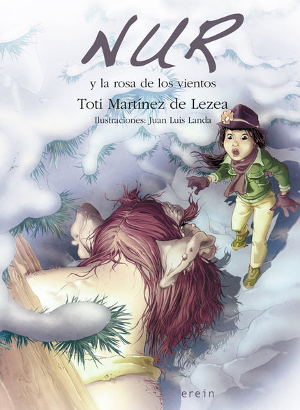 Libro Nur Y La Rosa De Los Vientos: Nur recibe un regalo sorpresa. Su aitite le ha construido una casita en la selva, en