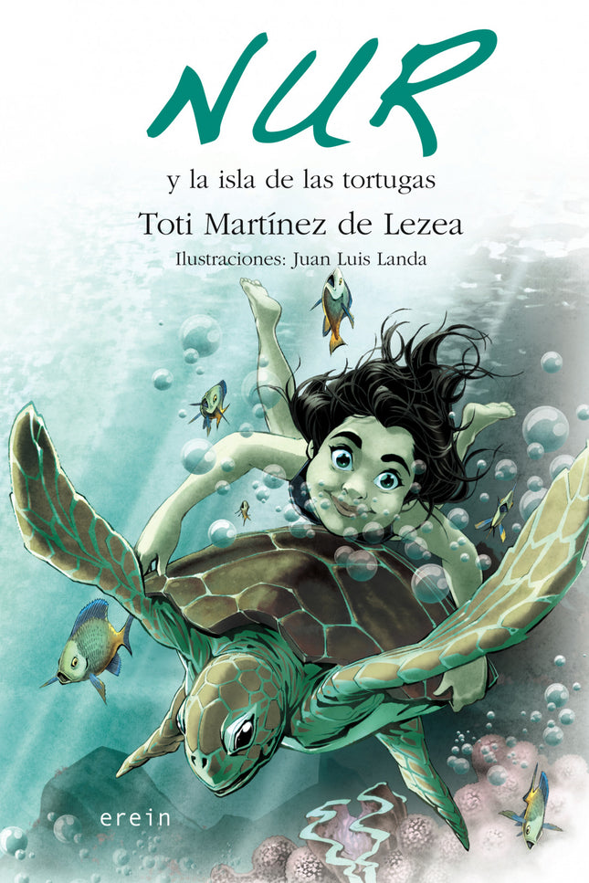 Libro Nur Y La Isla De Las Tortugas: En esta nueva entrega, Nur y sus amigos, Yi-Yi, Yidan, Hidehiro y Ander, nos transp