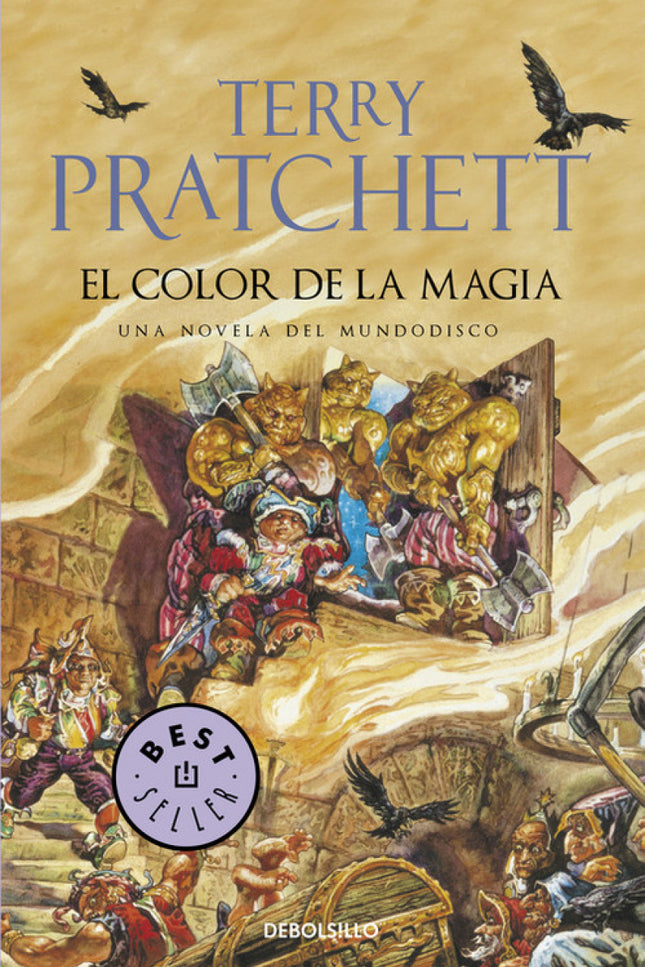 Libro El Color De La Magia: En un mundo plano sostenido por cuatro elefantes impasibles -que se apoyan en la espalda de 