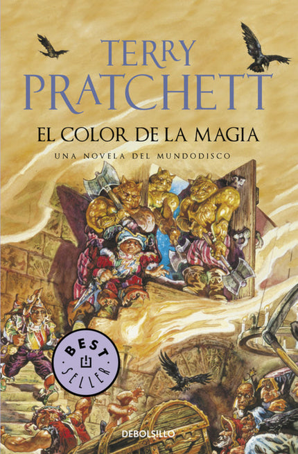 Libro El Color De La Magia: En un mundo plano sostenido por cuatro elefantes impasibles -que se apoyan en la espalda de 