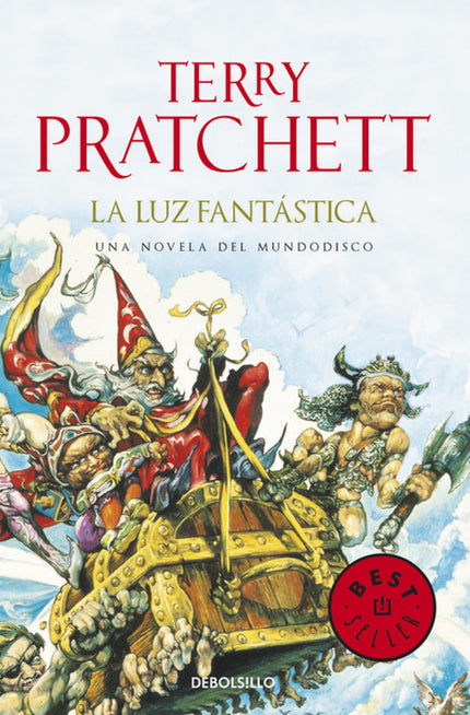 Libro La Luz Fantástica (mundodisco 2): Un nuevo día, sereno y apacible, empieza en Mundo Disco. Como es habitual, la gr