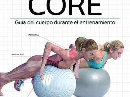 Libro Core: Descubra la forma en que trabajar los músculos principales del tronco, la parte baja de la espalda, el abdomen y las caderas desarrolla y mantiene con eficiencia y eficacia la estabilidad y fuerza del core. Anatomy of fitness: Core le enseñará a reducir