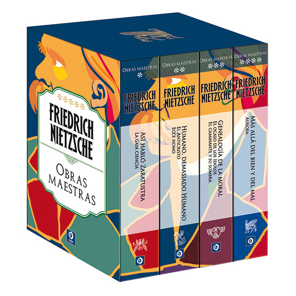 Friedrich Nietzsche Obra Maestra 4 Tomos
