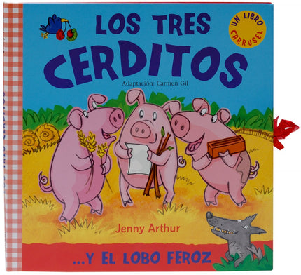 Libro Los Tres Cerditos: El cuento clásico de los tres cerditos en una nueva versión con unos textos rimados con mucho s