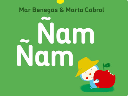 Libro ñam ñam: La cereza es una colección de libros para cantar, contar, mirar y jugar con los más pequeños. Cada uno es