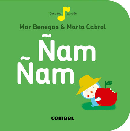 Libro ñam ñam: La cereza es una colección de libros para cantar, contar, mirar y jugar con los más pequeños. Cada uno es