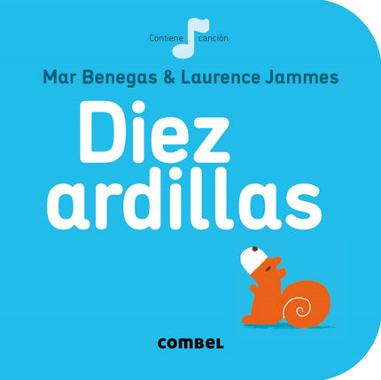 Libro Diez Ardillas: La cereza es una colección de libros para cantar, contar, mirar y jugar con los más pequeños. Cada 