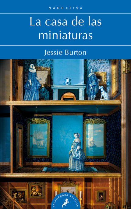Libro La Casa De Las Miniaturas: Un día de otoño de 1686, una joven de dieciocho años llama a la puerta de una casa seño