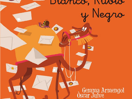 Libro Blanco, Rubio Y Negro: Es cinco de enero y la estufa de la mariquita Antoñita se ha estropeado y debe salir a busc