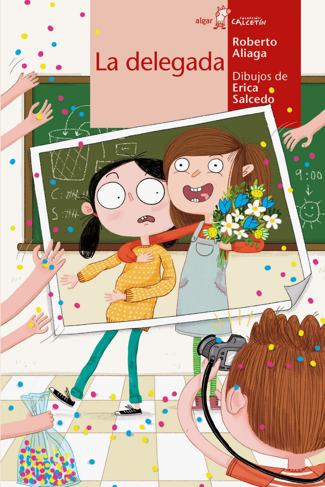 Libro La Delegada: Aroa está contenta porque Claudia, la delegada de su clase, la ha elegido como subdelegada. Lo que, a