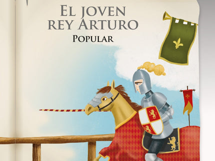 Libro El Joven Rey Arturo: Tras la muerte de los reyes de Inglaterra, estallan las luchas por el poder. Arturo, el hered