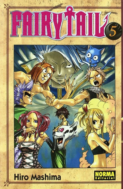 Libro Fairy Tail 5: El gremio de magos Fairy Tail es el más temido de todo el reino. Allí conviven los magos más duros, 