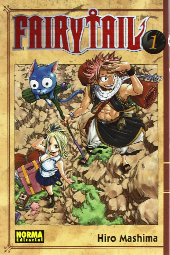 Libro Fairy Tail 1: El gremio de magos Fairy Tail es el más temido de todo el reino. Allí conviven los magos más duros, 