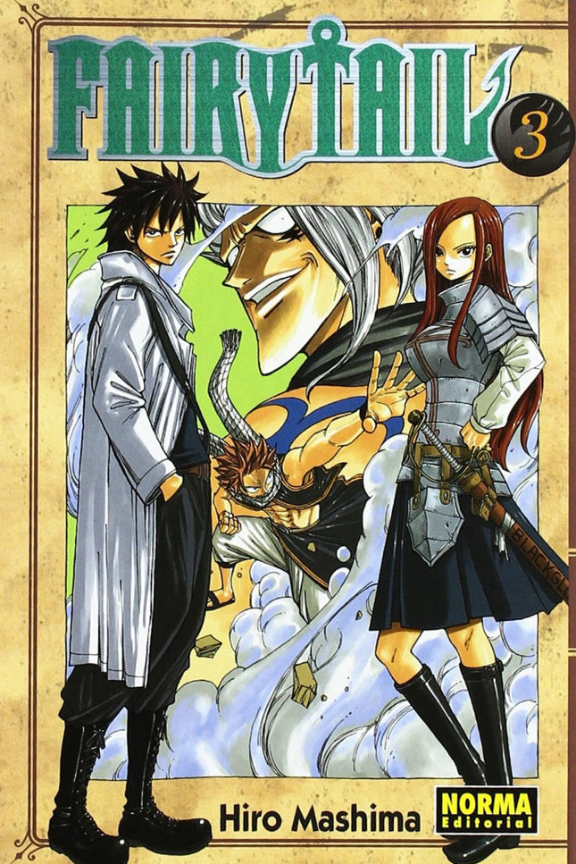Libro Fairy Tail 3: El gremio de magos Fairy Tail es el más temido de todo el reino. Allí conviven los magos más duros, 