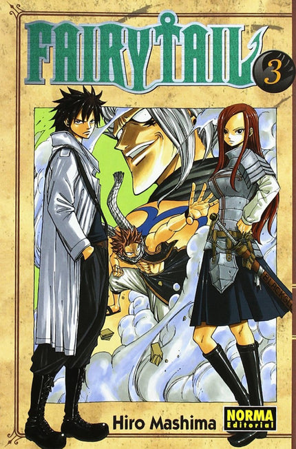 Libro Fairy Tail 3: El gremio de magos Fairy Tail es el más temido de todo el reino. Allí conviven los magos más duros, 