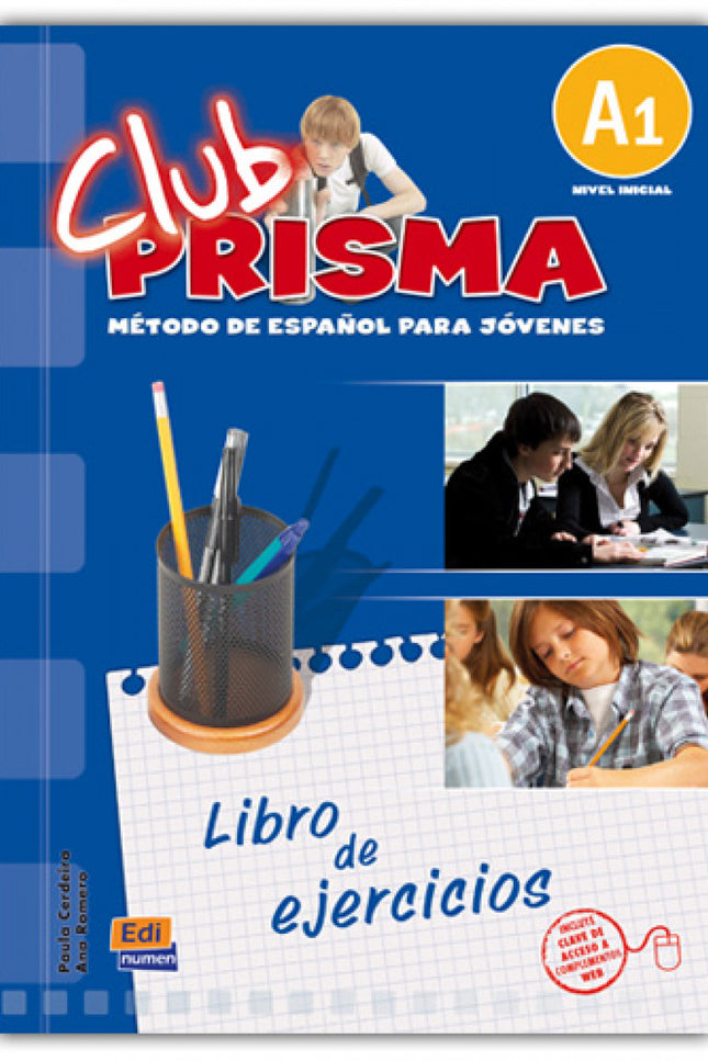 Libro Club Prisma Nivel A1 - Ejercicios Para El Alumno: Curso de español para jovenes. Estructura del libro: Libro compu