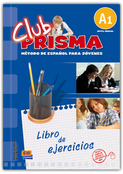 Libro Club Prisma Nivel A1 - Ejercicios Para El Alumno: Curso de español para jovenes. Estructura del libro: Libro compu