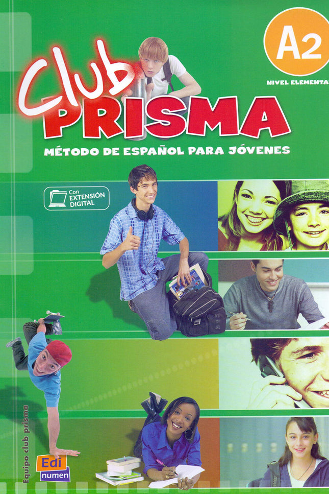 Libro Club Prisma Nivel A2 - Libro De Alumno + Cd: Método de español para jovenes. Club Prisma nivel Intermedio A2 libro