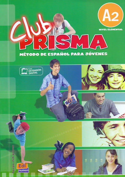 Libro Club Prisma Nivel A2 - Libro De Alumno + Cd: Método de español para jovenes. Club Prisma nivel Intermedio A2 libro