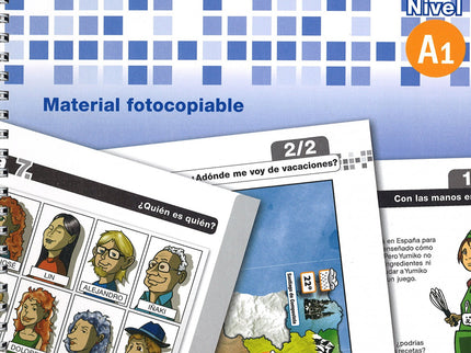 Libro (a1).fichas Y Pasatiempos Español (ele)/Para Extranjeros: Actividades imprimibles y fotocopiables para la clase de