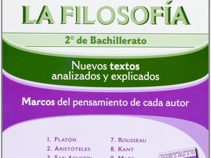Libro Historia Filosofia 1ºbachillerato: .