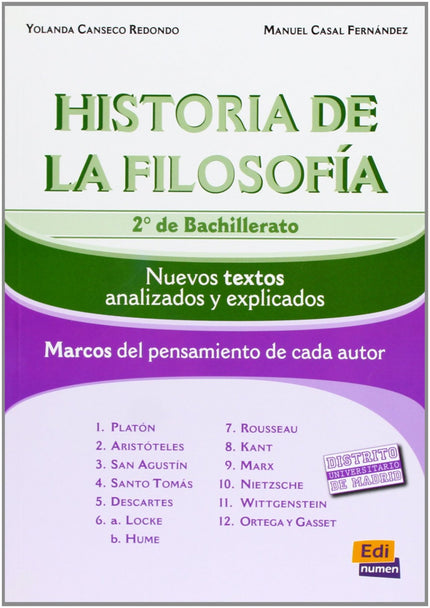 Libro Historia Filosofia 1ºbachillerato: .
