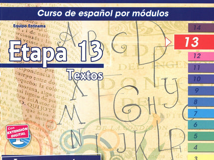 Libro Etapa 13. Textos. Alumno+ejercicios: .