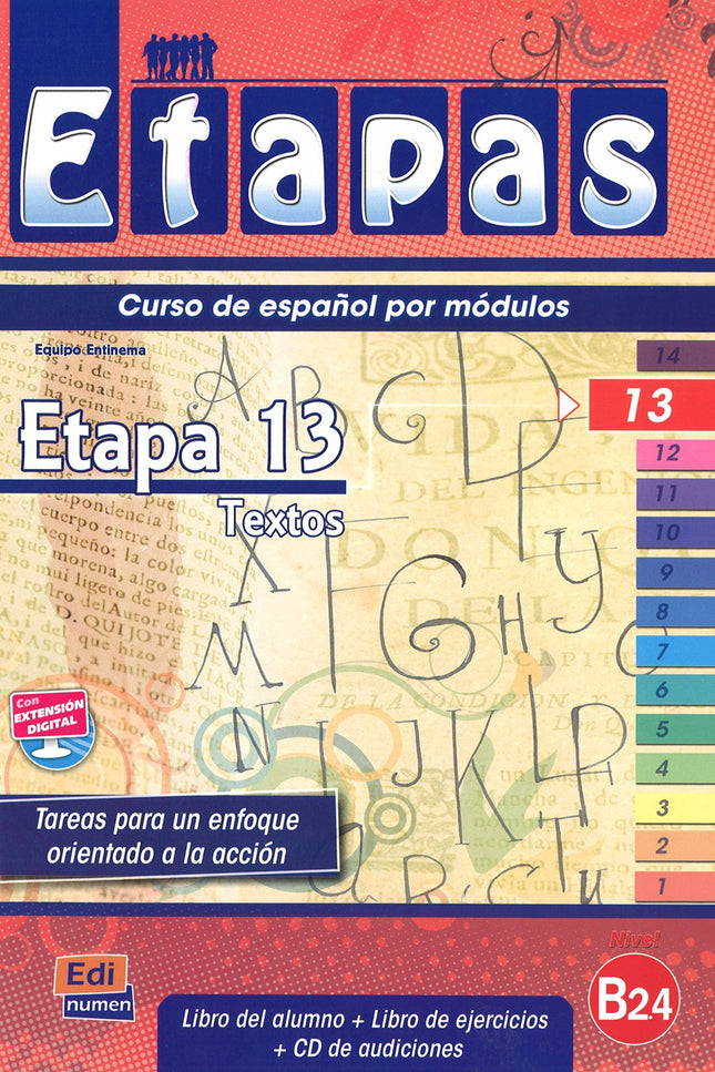 Libro Etapa 13. Textos. Alumno+ejercicios: .