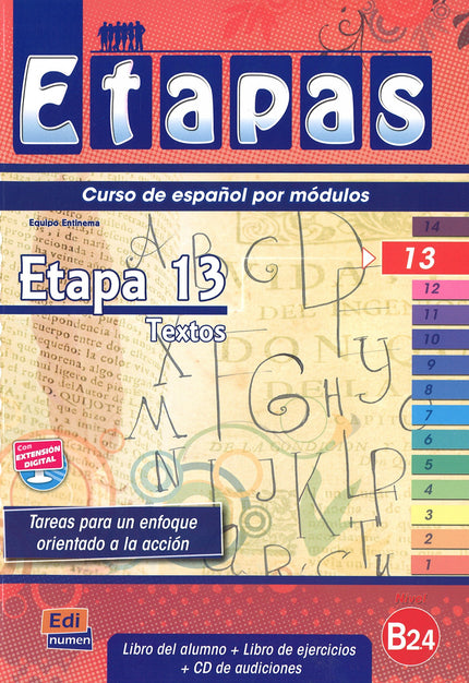 Libro Etapa 13. Textos. Alumno+ejercicios: .
