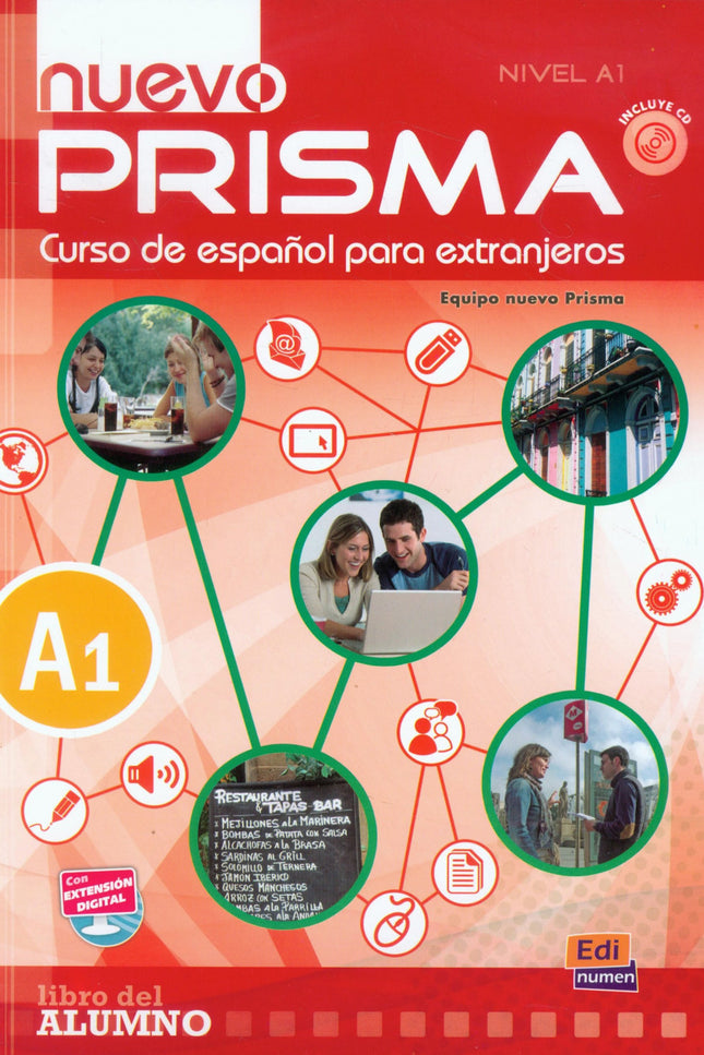 Libro Nuevo Prisma A1: Curso de español para extranjeros. Nivel A1 Estructura del libro: Consta de diez unidades didácti