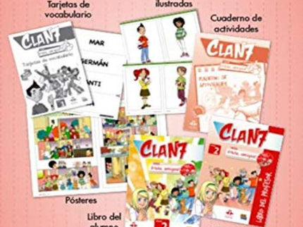 Libro Clan 7. Profesor Recursos. Nivel 2: .